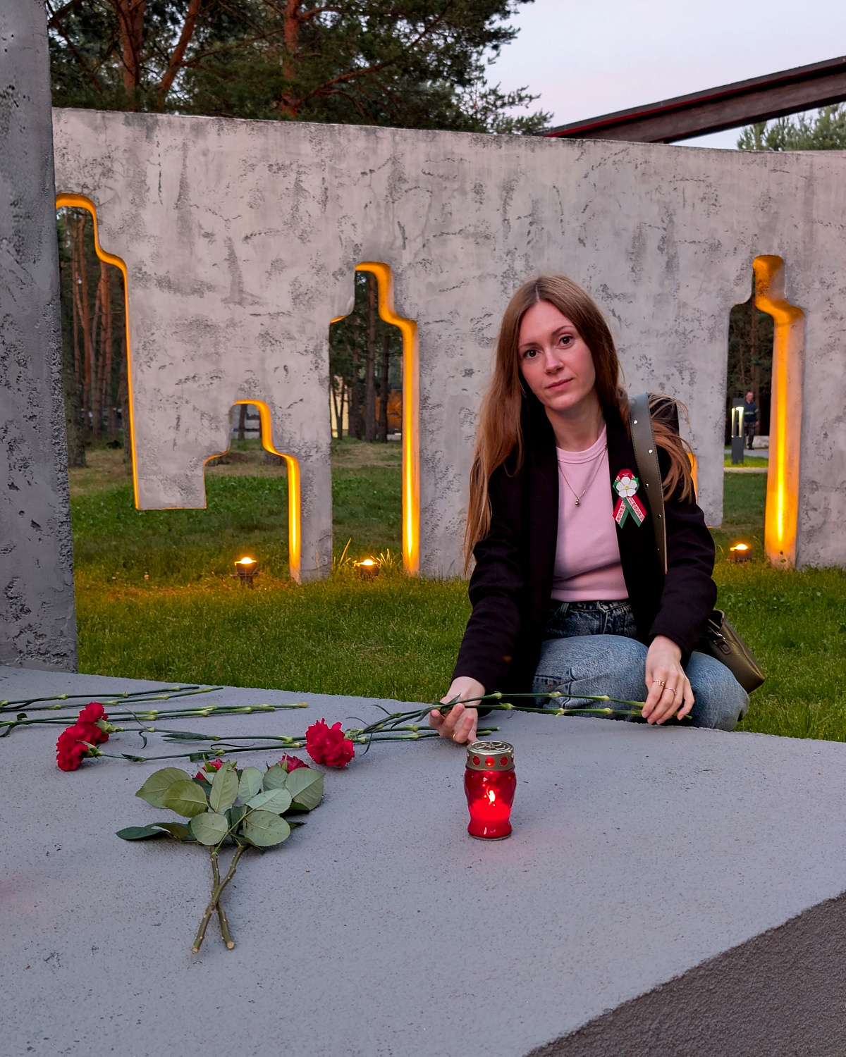 Огни памяти в Оле